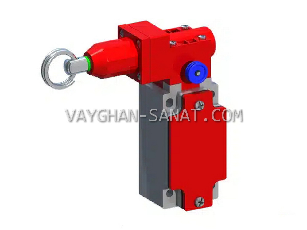 میکروسوئیچ کششی سنگین از چپ ریست دار (1NO+1NC) کامپی ایتالیا COMEPI مدل SBM1K9500X11