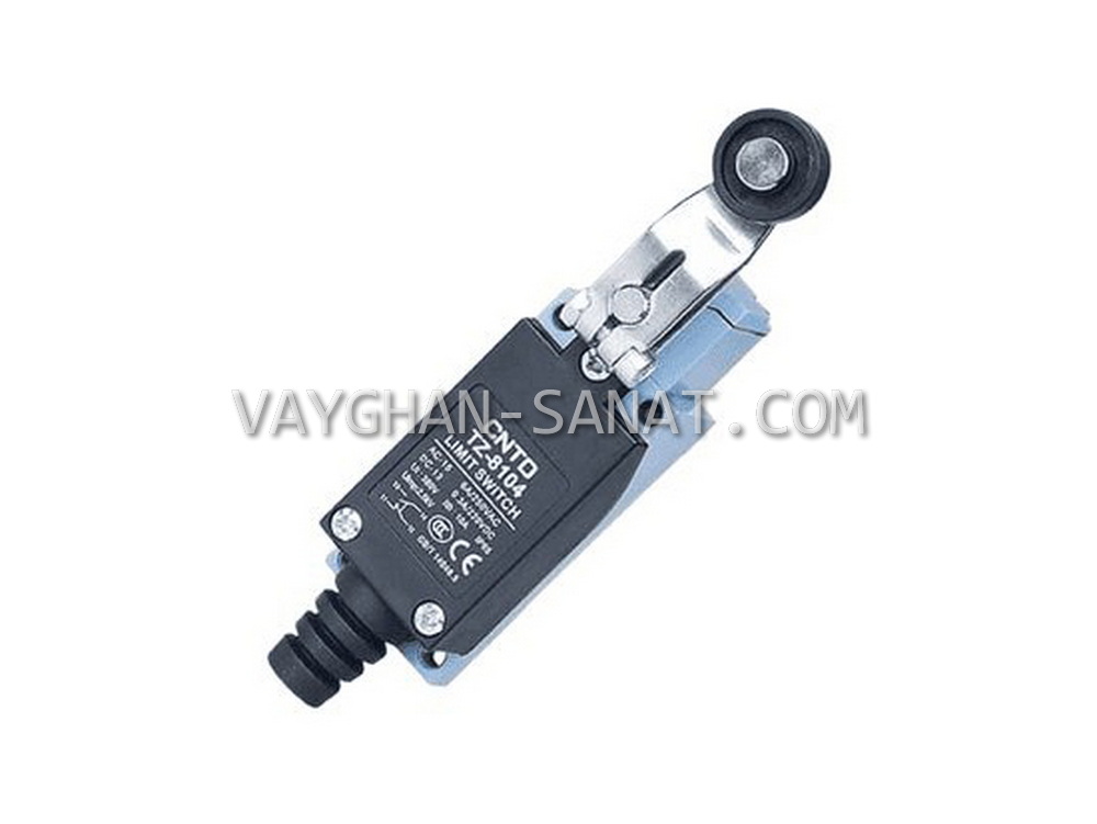 لیمیت سوئیچ دو طرف با قرقره فلزی سی ان تی دی CNTD کد TZ-8104