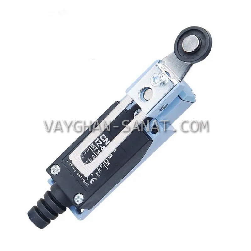 لیمیت سوئیچ رگلاژی با قرقره فلزی سی ان تی دی CNTD کد TZ-8108