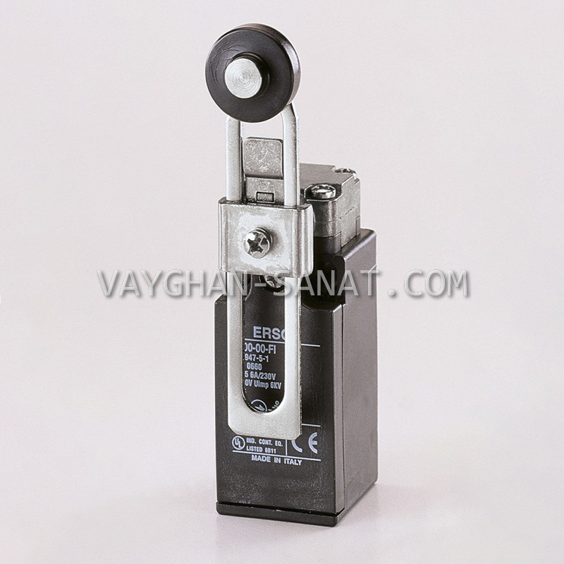 لیمیت سوئیچ رگلاژی بدنه پلاستیکی ارش ERSCE ایتالیا مدل E100-00-FI