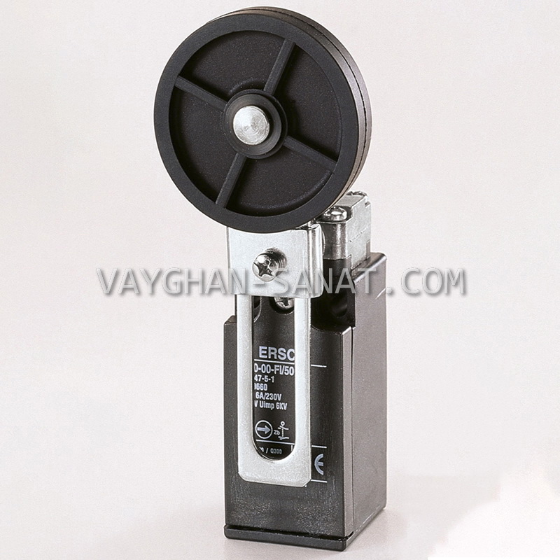 لیمیت سوئیچ رگلاژی (قطر قرقره ۵۰) ارش مدل E100-00-FM50
