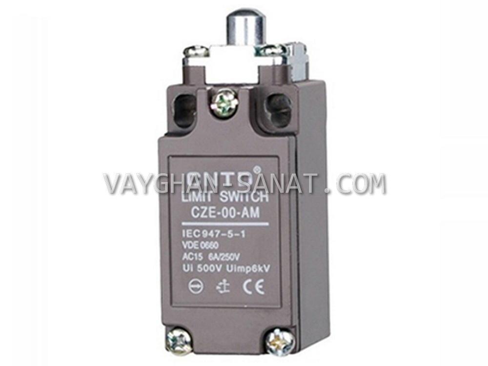 لیمیت سوئیچ طرح ارش فشاری ساده سی ان تی دی CNTD کد CZE-00-AM C