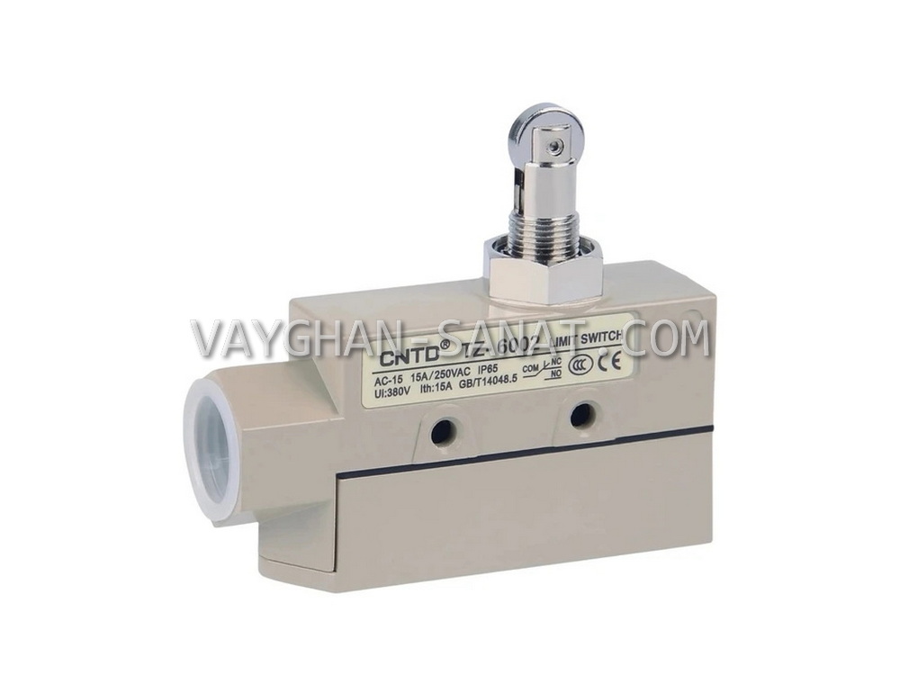 لیمیت سوئیچ فشاری قرقره دار طرح امرن تیپ کتابی سی ان تی دی CNTD کد TZ-6002