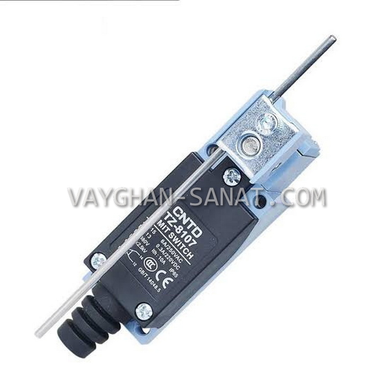 لیمیت سوئیچ میله ای رگلاژی سی ان تی دی CNTD کد TZ-8107