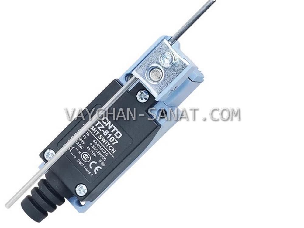لیمیت سوئیچ میله ای رگلاژی سی ان تی دی CNTD کد TZ-8107