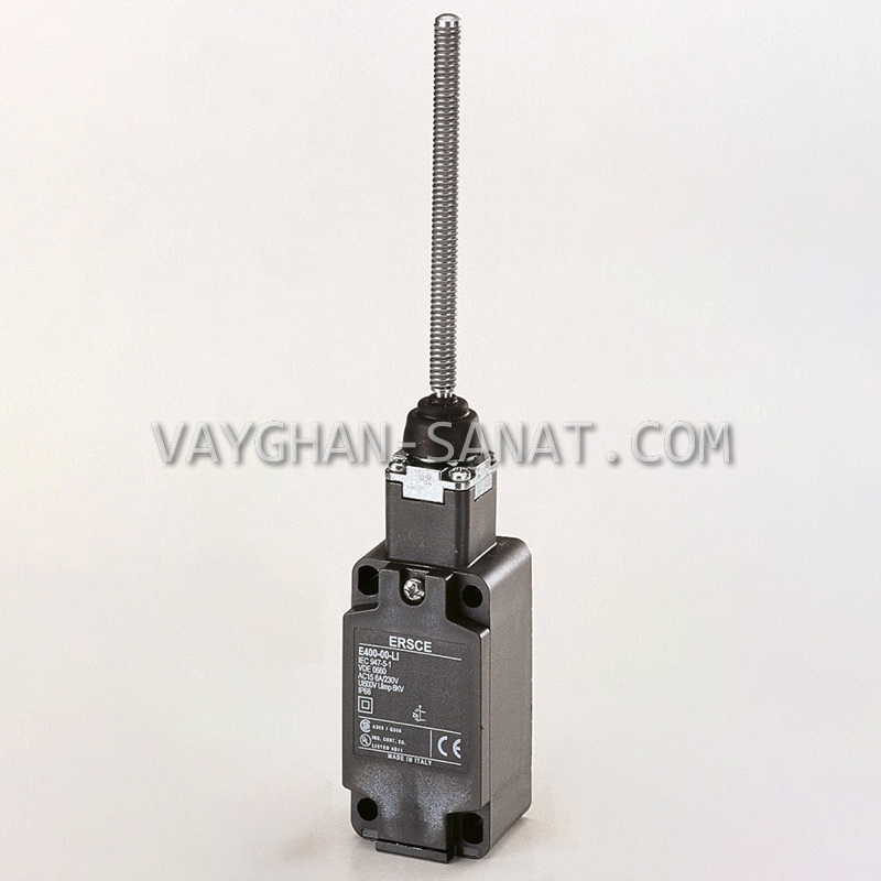 لیمیت سوئیچ آنتنی بدنه فلزی ارش ERSCE ایتالیا E400-00-LM