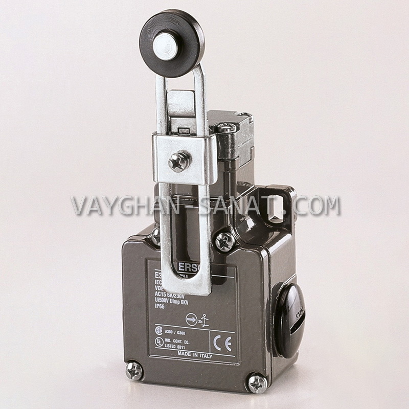 لیمیت سوئیچ رگلاژی بدنه فلزی ارش ERSCE ایتالیا E300-00-FM