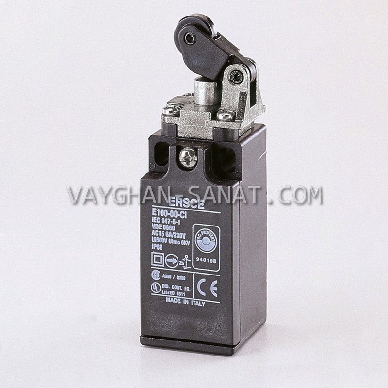 لیمیت سوئیچ یک طرفه ضامن دار برماس BERMAS کد E100-01-CBI