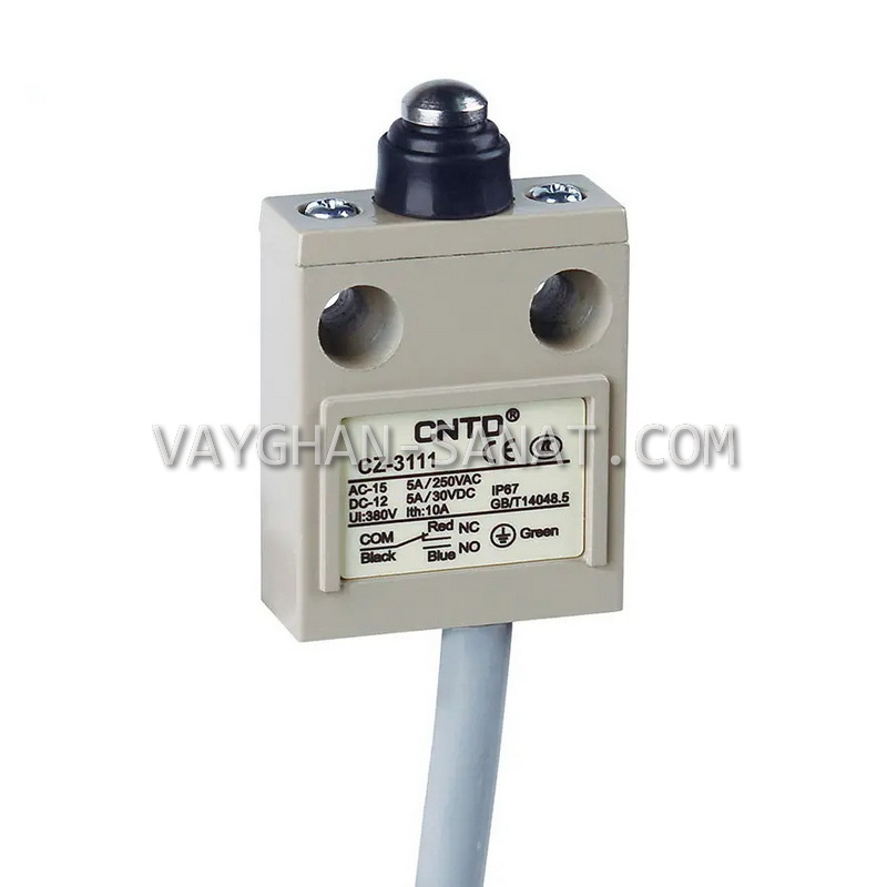 لیمیت سوئیچ کابلی واترپروف CNTD مدل CZ-3111
