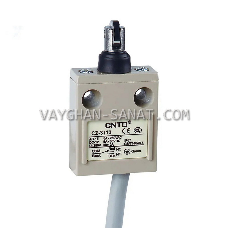 لیمیت سوئیچ کابلی واترپروف CNTD مدل CZ-3113