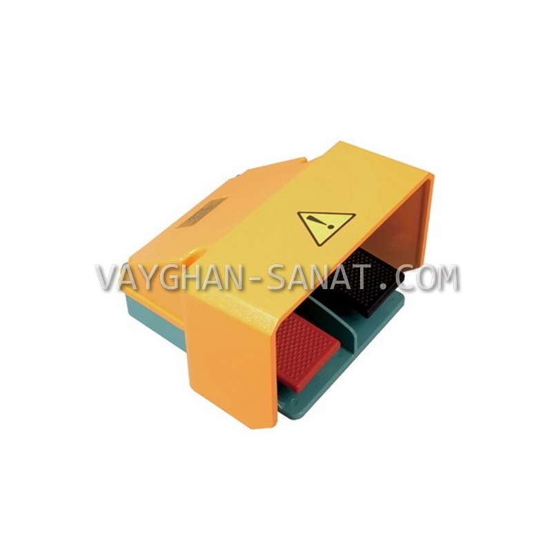 پدال سوئیچ پایی دوبل تمام حفاظ CNTD مدل CFS-602