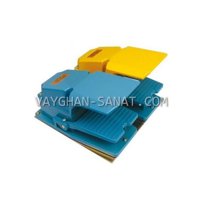پدال سوئیچ پایی دوبل نیمه حفاظ CNTD مدل CFS-702
