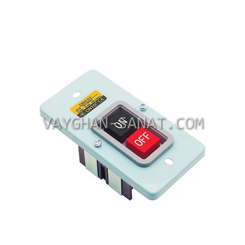 کلید قدرت سه فاز 15 آمپر توکار سی ان تی دی CNTD مدل CBSS-315